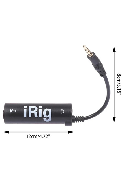 Choice محول واجهة جيتار IRIG قطعة واحدة، مقاس واحد، جودة صوت عالية، مقاوم للخ...