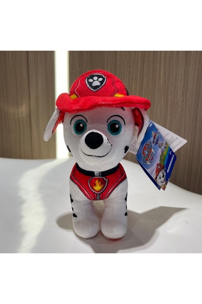 PAW PATROL 16604-J-MM-marshall لعبة قطيفة أصلية 100%، طولها 18-20 سم، بتصميم ...