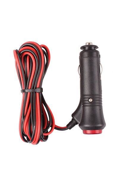 Choice سلك تمديد ولاعة سجائر السيارة 12 فولت/24 فولت 60 واط، طوله 3 أمتار، مز...