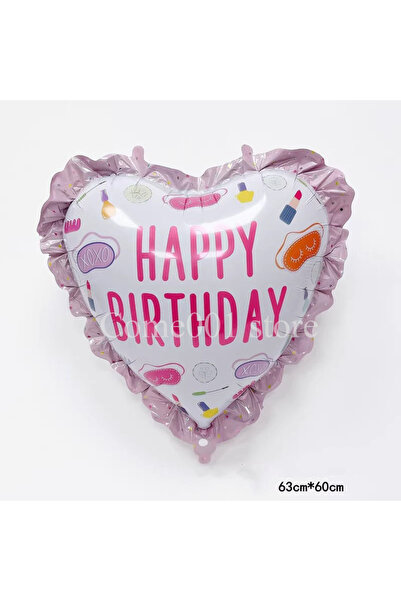 Choice others 24in Beauty Heart Lipstick Nail Polish Aluminum Film Ballons Gi...