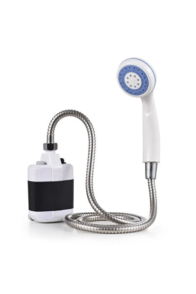 Choice رأس دش تينسول المحمول للتخييم، مضخة دش كهربائية خارجية قابلة لإعادة ال...