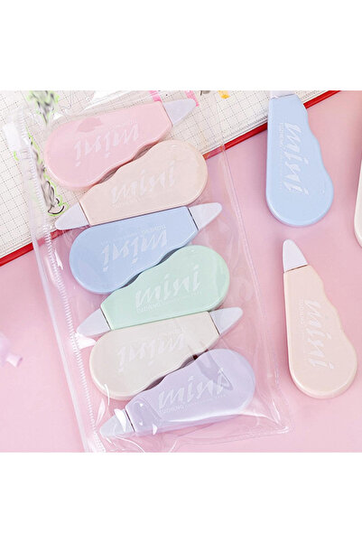Choice 6pcs 1 Set/6 Piece Cute Kawaii Macaron Correction Tape Altered Tools S...