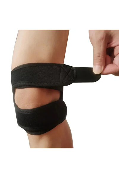 Choice قطعة واحدة سوداء، ضمادة داعمة للركبة، ضمادة مرنة، دعامة للركبة، وسادة ...