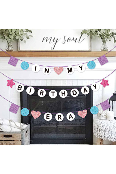 Choice Purple In My Birthday Era Banner Eras Birthday Party Decoration, Bday ...