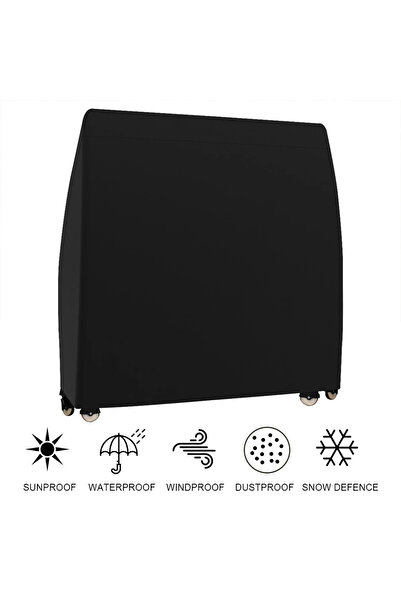 Choice black Heavy Duty Waterproof Table Tennis Cover Dust Sun Rain Protectio...