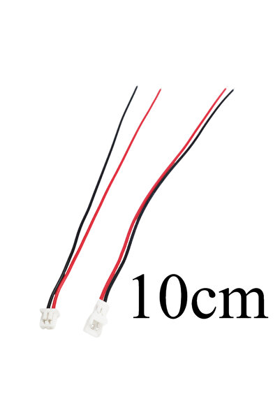 Choice موصل ثنائي الأطراف - 10 أزواج - JST1.25، 10 أزواج، قابس ذكر/أنثى 28AWG...