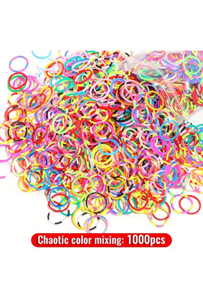 Choice1 1000 قطعة، 500/7500 قطعة من أساور النول، مجموعة صنع أساور النول، عبوا...