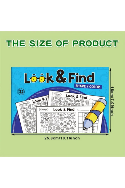 Choice كتاب تلوين للأطفال مكون من 32 صفحة، يتضمن أنشطة البحث والتلوين - نشاط ...