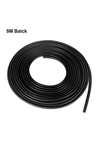 Choice4 5M Black 5M Car Door Protector Seal Protector And Guard Strip Clear E...