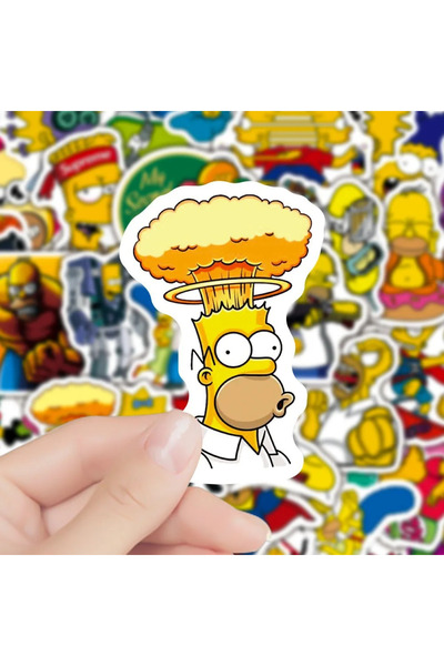 Choice ٥٠ قطعة من ملصقات شخصيات ديزني الكرتونية (ذا سيمبس) - ملصقات جرافيتي -...