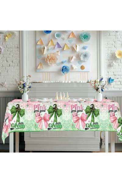 Choice green 3Pcs Wizard Party Supplies Pink and Green Party Decorations Tabl...