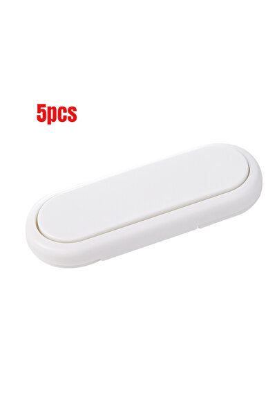 Choice White-5pcs Latch Cabinet Door Protection 5pcs Children's Drawer Safety...