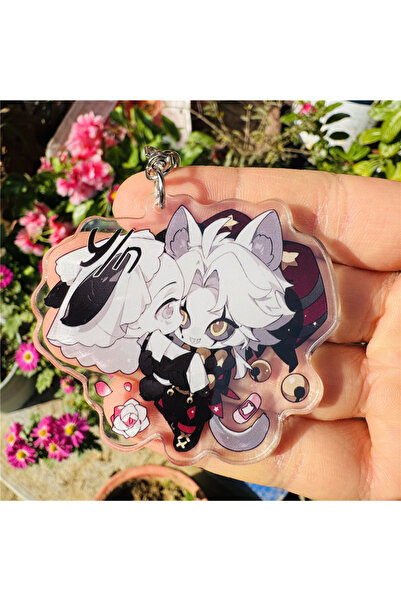 Choice 3 سلاسل مفاتيح من لعبة The Freak Circus Pierrot Harlequin Teresa Cospl...