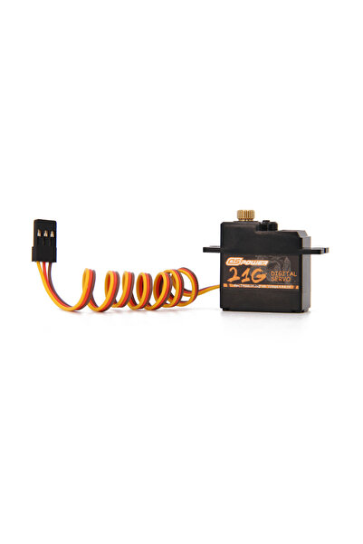 Choice محرك سيرفو رقمي صغير JR2.54 DSPOWER بوزن 21 غرامًا وتروس معدنية، يعمل ...