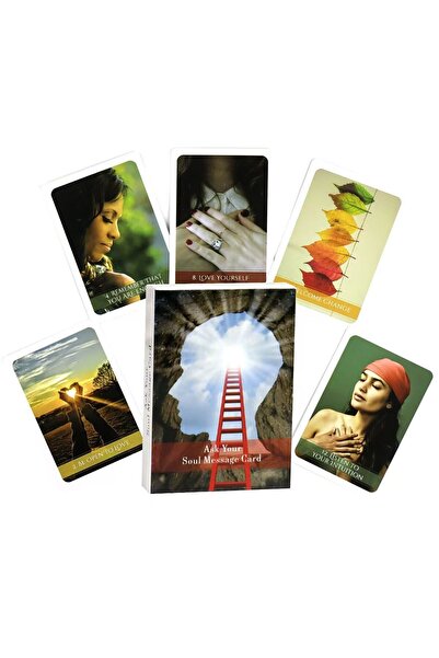 Choice 10.4 × 7.3 سم، 48 بطاقة، بطاقات رسائل إلى روحك، مجموعة أوراكل، رسائل م...