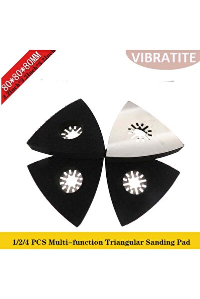 choice2 قطعة واحدة 80 مم × 80 مم، 1/2/4 قطع وسادة صنفرة مثلثة متعددة الوظائف ...