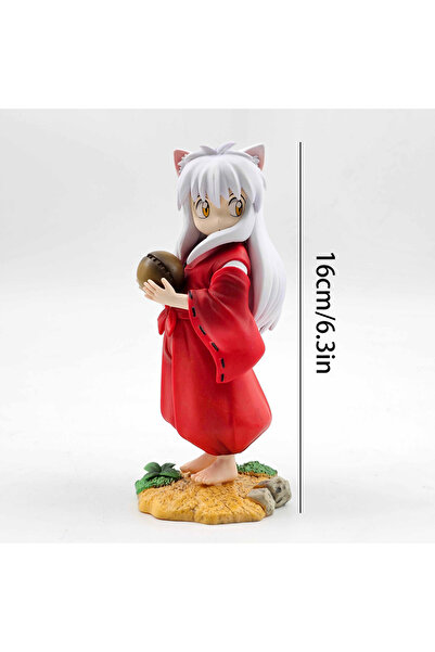 BANDAI دمية أنمي تونغنيانكوانيتشا واقفة، إصدار Q، طولها 16 سم، دمية إينوياشا ...