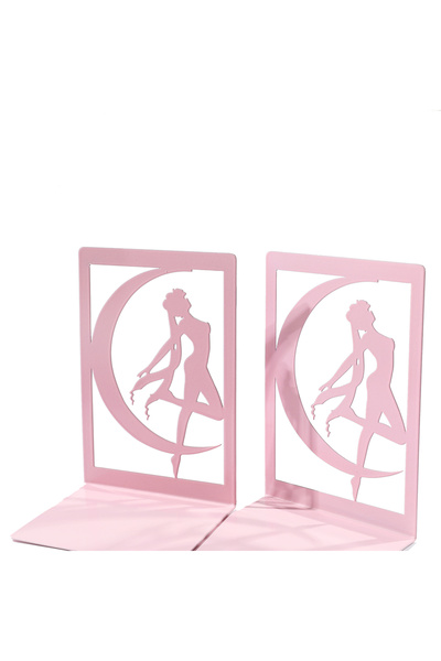 Choice B183 Artistic pink cartoon girl hollowed out exquisite desktop book st...