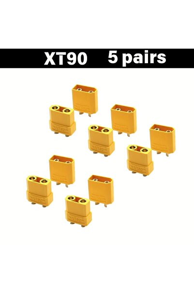 Choice1 XT90-5pcs XT30 XT60 XT90 Connector Set Male Female 12AWG High Current...