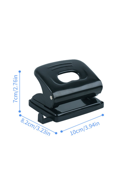 Choice 2 Black HUAJIE 1PCS 2-Hole Punch, Effort-Saving Paper Puncher 15-Sheet...