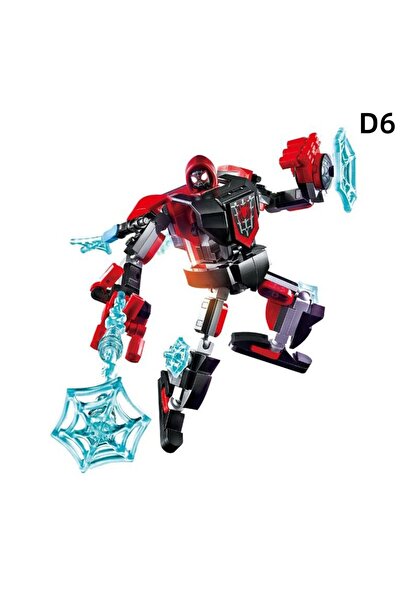 Choice لعبة بناء D6 بطول 28 سم، شخصيات مارفل أنمي، المنتقمون، كابتن أمريكا، ا...