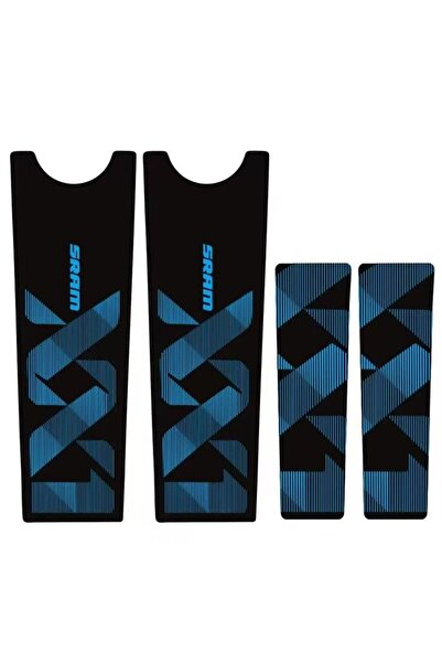 Choice blue 4pcs 4pcs SRAM XX1 Colorful Decal Set Stylish Stickers for Bike C...