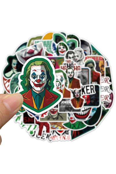 Choice ٥٠ قطعة من ملصقات المهرجين، مصنوعة من مواد فاخرة، مناسبة لحافظات الهوا...