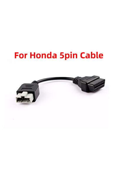 Choice كابل توصيل OBD2 ذو 5 دبابيس لهوندا، كابل تشخيصي ذو 16 دبوسًا، كابل توص...