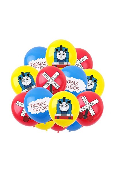 Choice بالونات لاتكس مقاس 12 بوصة، 12 قطعة / عبوة، بالونات لاتكس توماس لتزيين...