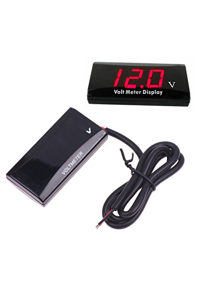 Choice3 جهاز قياس الفولتية الرقمي بشاشة LED صغيرة RD، مزود بحماية من عكس القط...