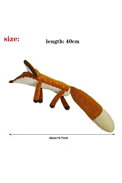 Choice دمية ثعلب 40 سم أمير صغير لطيف محشو عالي الجودة من القماش الناعم المري...