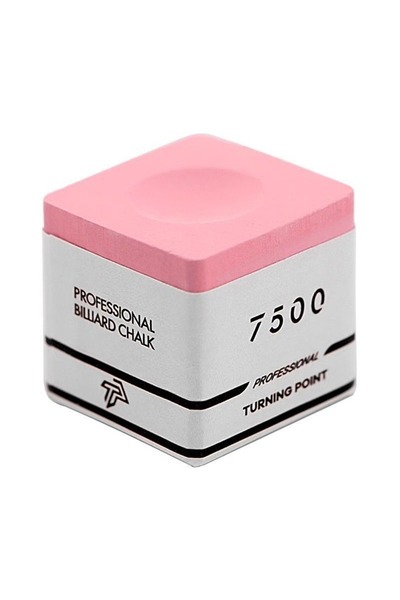 Choice طباشير بلياردو وردي مربع TP7500، مسحوق ناعم مانع للانزلاق، طباشير محاي...