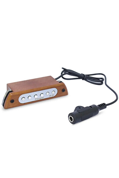 Choice لاقط صوت خشبي FP-02 لفتحة الصوت في الغيتار الصوتي، ولاقط مغناطيسي FP-0...