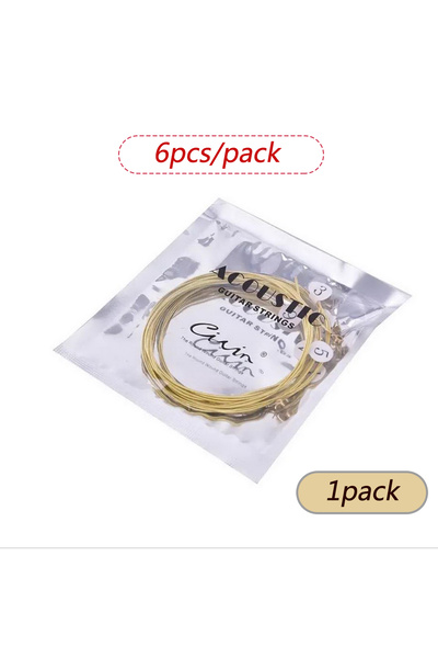 Choice 1pack Universal Acoustic Guitar String Brass Hexagonal Steel Core Stri...