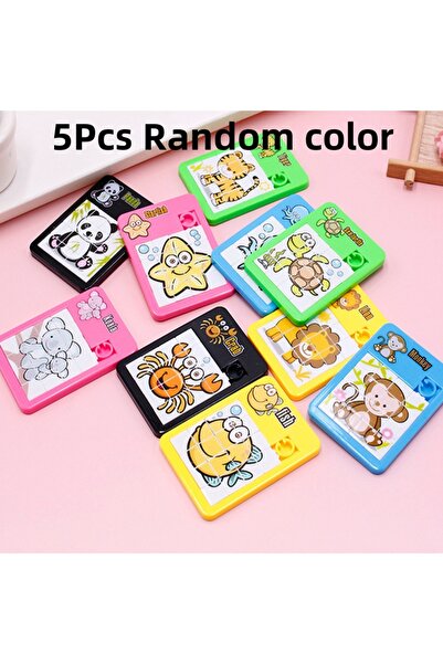 Choice 5 قطع من أحجيات الصور المقطعة على شكل حيوانات بلاستيكية لطيفة، ألعاب ت...