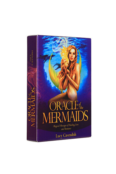 Choice أوراكل حوريات البحر: مجموعة أوراق لعب مكونة من 45 ورقة، تحمل رسائل سحر...