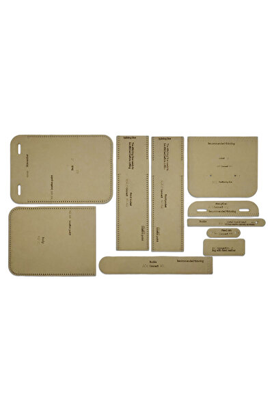 Choice Kraft Paper YOMDID 10PCS Handmade Leather Waist Bag Making Kraft Paper...