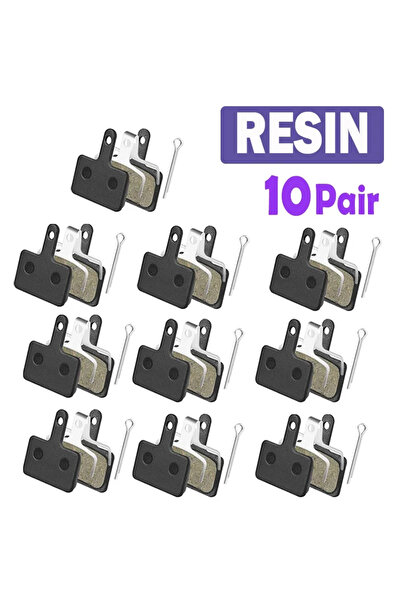 Choice 10 أزواج من وسادات فرامل قرصية من الراتنج للدراجات من TESNO - وسادات ف...