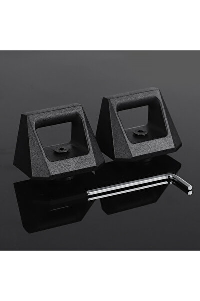 Choice قطعتان من خطافات تثبيت قضبان سرير الشاحنة الجديدة كليًا لسيارات تسلا س...