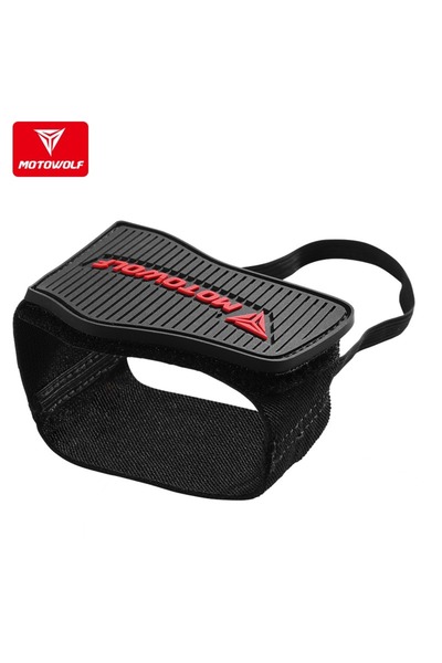 Choice غطاء حماية وسادة ناقل الحركة للدراجات النارية من موتو وولف، أسود وأحمر...