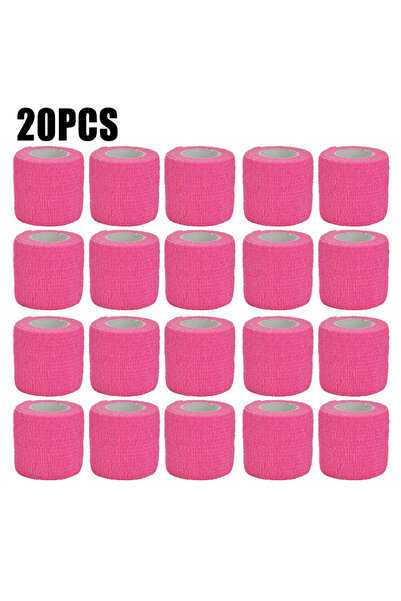 Choice 10cmX4.8m 20 Pcs 1/15/20pcs light pink Gauze Bandage Self-adhesive Bre...
