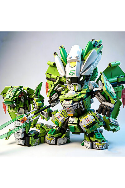 Choice بدون صندوق، مع سلاح، روبوت قابل للتحويل 2 في 1، مكعبات بناء، سلسلة حيو...