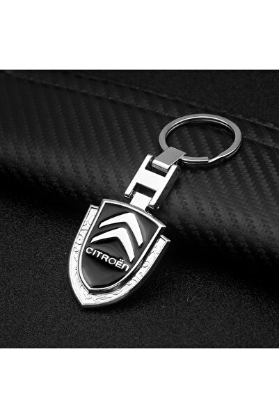 Choice ysk-Citroen-dp قطعة واحدة حلقة مفاتيح معدنية جلدية للسيارة، سلسلة مفات...