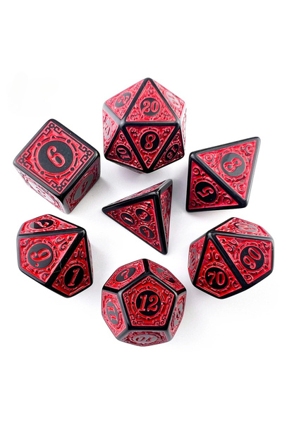 Choice1 مجموعة نرد HSWD03، نرد متعدد الأوجه، نرد بلاستيكي عالي الجودة، مجموعة...