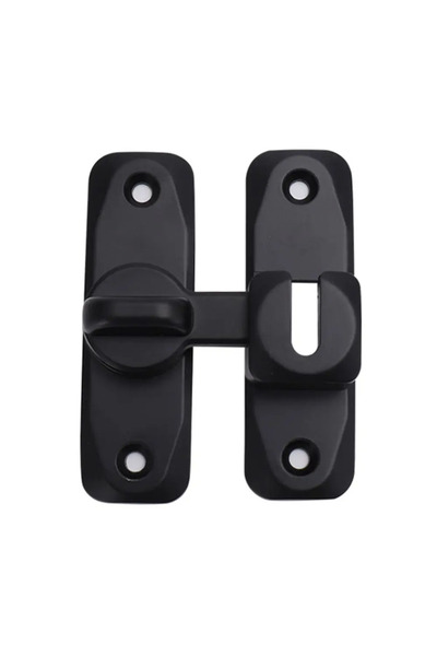 Choice1 Black Sliding Door Lk Buckle No-Drill Installation，Anti-theft Door La...