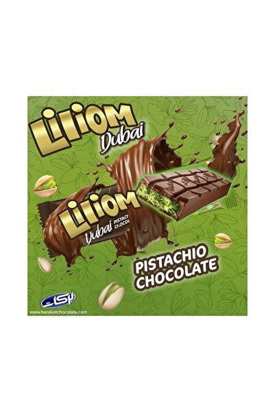 Barakat Liliom Dubai Pistachio Chocolate – 12 Pieces