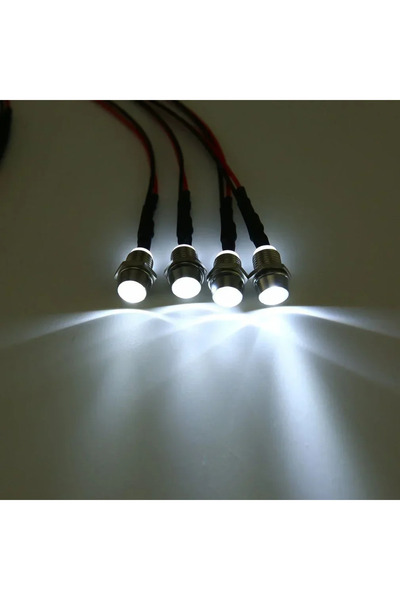 Choice طقم إضاءة LED بقوة 4 واط وقطر 5 مم، مصباح أمامي 3/5/8/10 مم لسيارات ال...