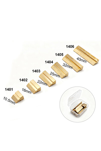 Choice6 1401-1406 6 قطع مجرفة C245 ذات طرف حديدي على شكل حرف T، طرف مجرفة عري...