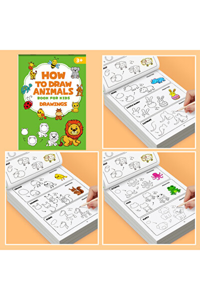 Choice كتاب تعليم الرسم للمبتدئين: أنشطة تلوين ممتعة مع قوالب للشخصيات، كتاب ...