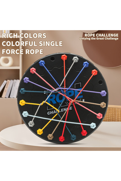 Choice لعبة فكّ الحبال: لعبة لوحية لتحدي فكّ الحبال. ألعاب تفاعلية بين الآباء...